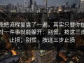 我把流程复盘了一遍，其实只要你做对一件事就能躲开：别慌，按这三步止损；别慌，按这三步止损